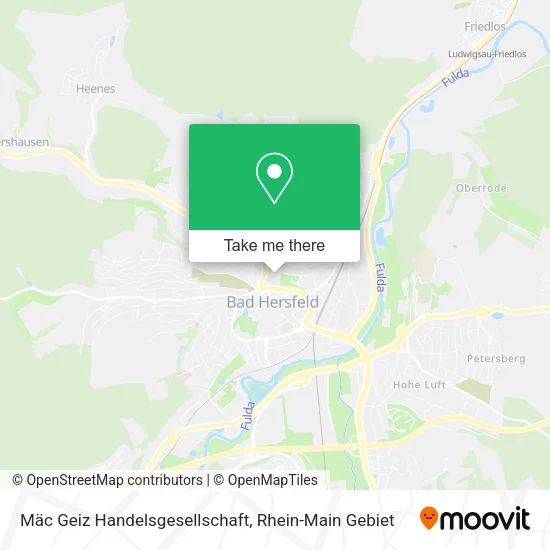 Карта Mäc Geiz Handelsgesellschaft