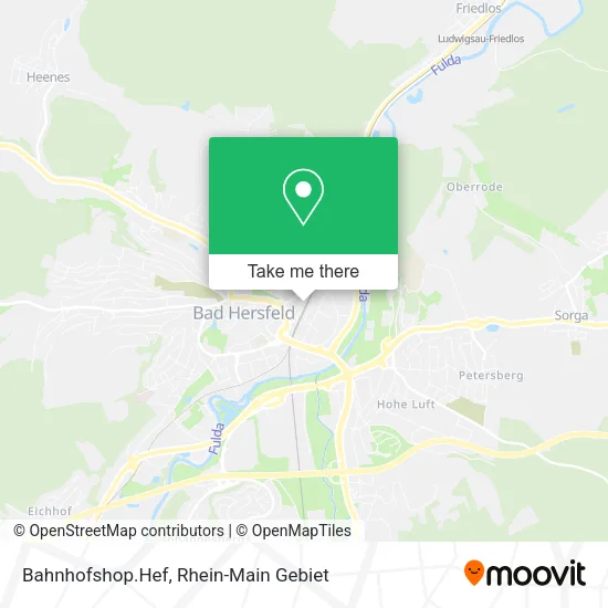 Карта Bahnhofshop.Hef