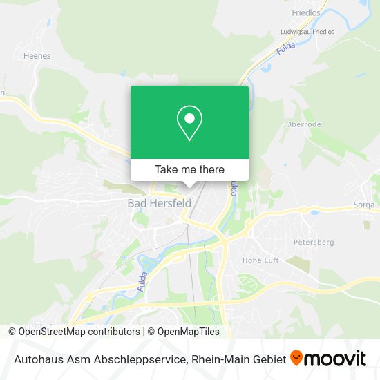 Карта Autohaus Asm Abschleppservice