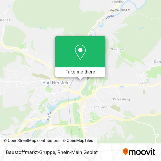 Карта Baustoffmarkt-Gruppe
