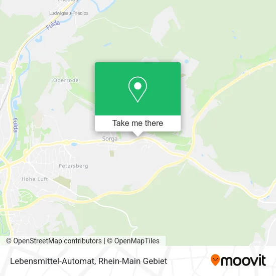 Карта Lebensmittel-Automat