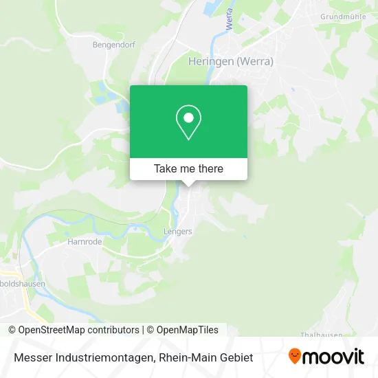Карта Messer Industriemontagen