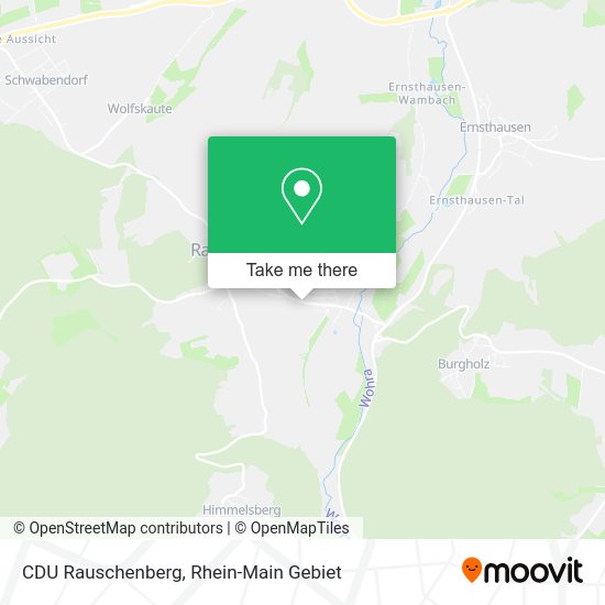 Карта CDU Rauschenberg