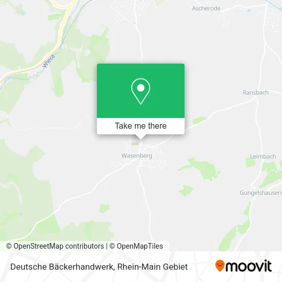 Карта Deutsche Bäckerhandwerk