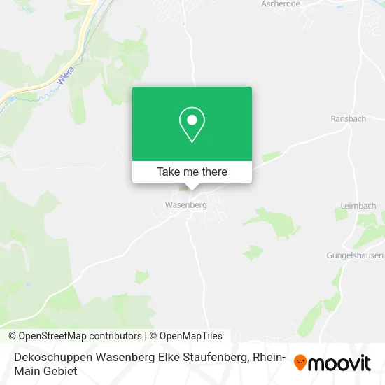 Карта Dekoschuppen Wasenberg Elke Staufenberg