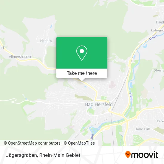 Карта Jägersgraben