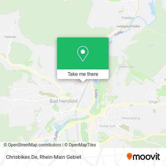 Карта Chrisbikes.De