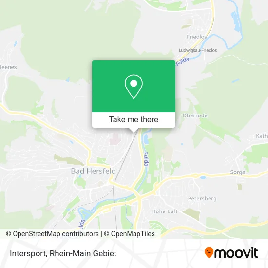 Карта Intersport