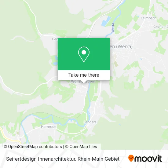 Карта Seifertdesign Innenarchitektur