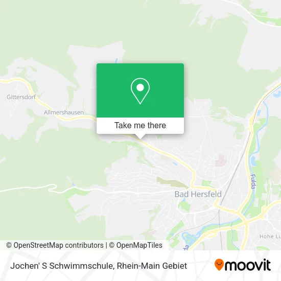 Карта Jochen' S Schwimmschule