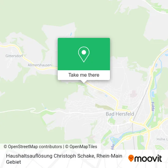 Карта Haushaltsauflösung Christoph Schake