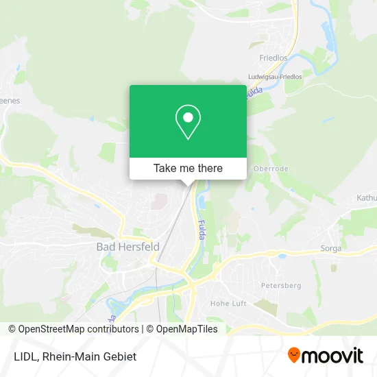 LIDL map