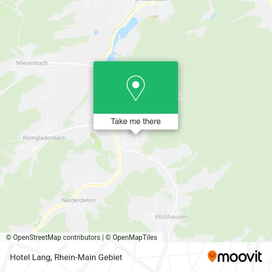 Карта Hotel Lang