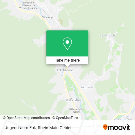 Карта Jugendraum Eck
