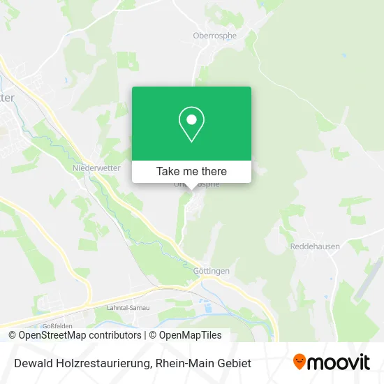 Dewald Holzrestaurierung map