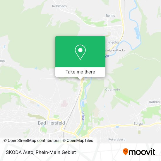 Карта SKODA Auto