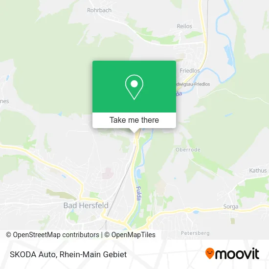 Карта SKODA Auto