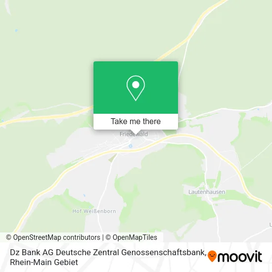 Карта Dz Bank AG Deutsche Zentral Genossenschaftsbank