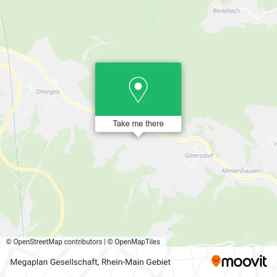 Карта Megaplan Gesellschaft
