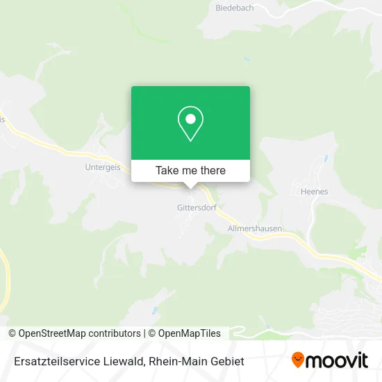 Карта Ersatzteilservice Liewald