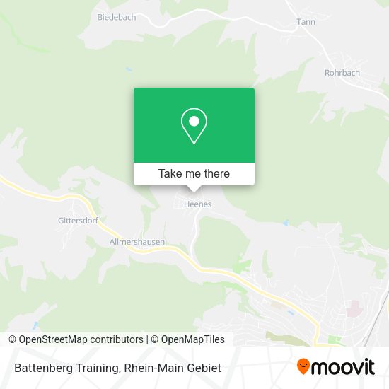 Карта Battenberg Training
