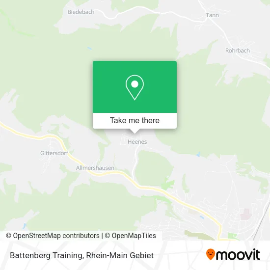 Карта Battenberg Training