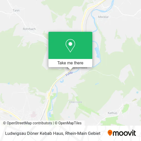 Карта Ludwigsau Döner Kebab Haus