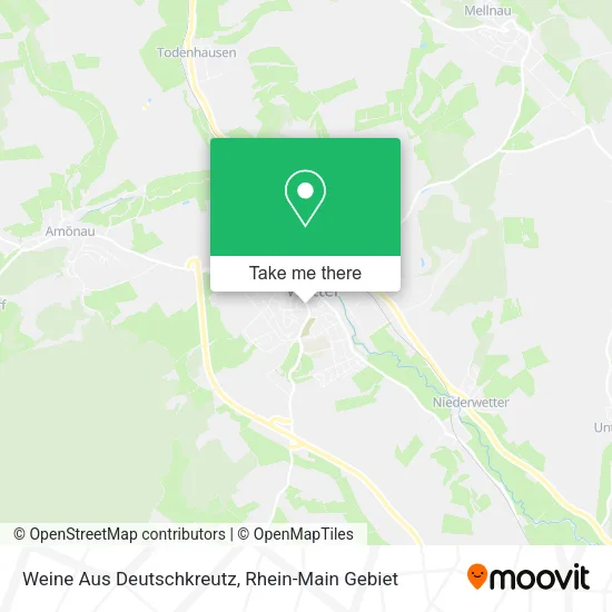 Карта Weine Aus Deutschkreutz