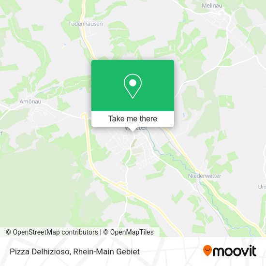 Карта Pizza Delhizioso