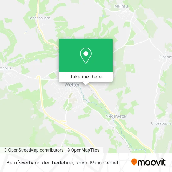 Карта Berufsverband der Tierlehrer