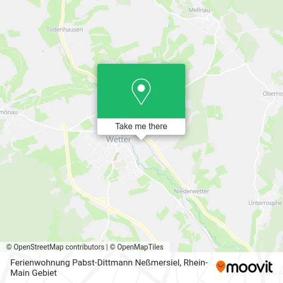 Карта Ferienwohnung Pabst-Dittmann Neßmersiel