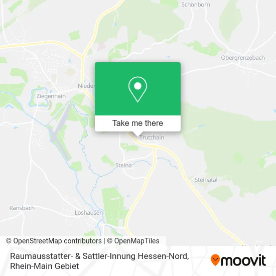 Карта Raumausstatter- & Sattler-Innung Hessen-Nord