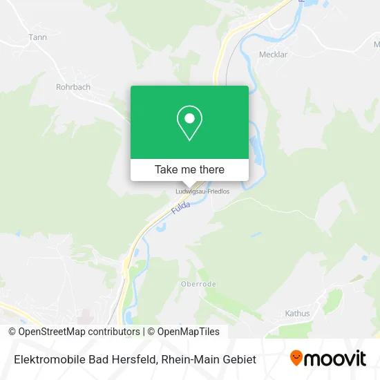 Карта Elektromobile Bad Hersfeld