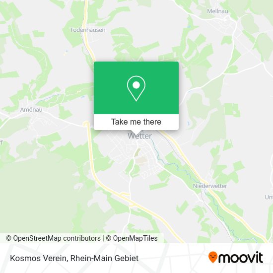 Карта Kosmos Verein