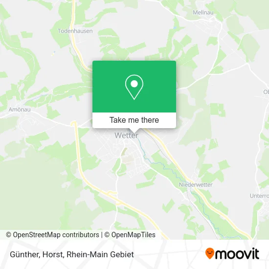 Карта Günther, Horst