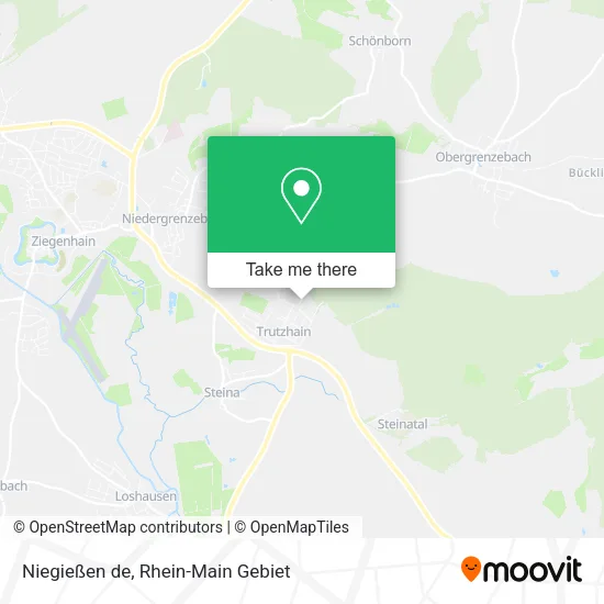 Карта Niegießen de