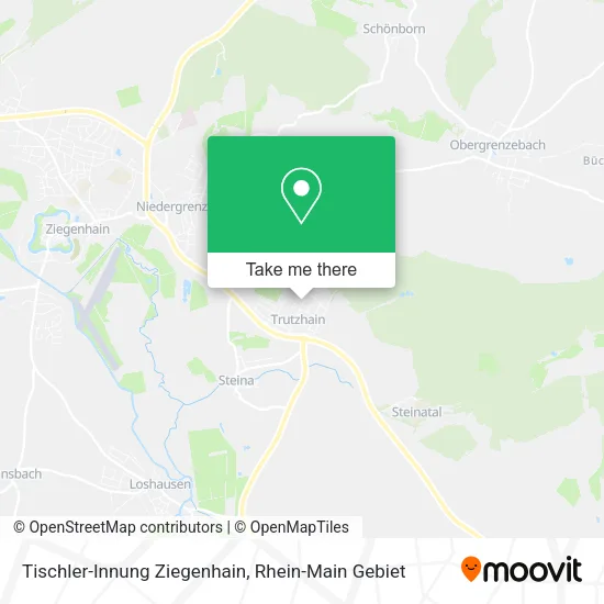 Карта Tischler-Innung Ziegenhain