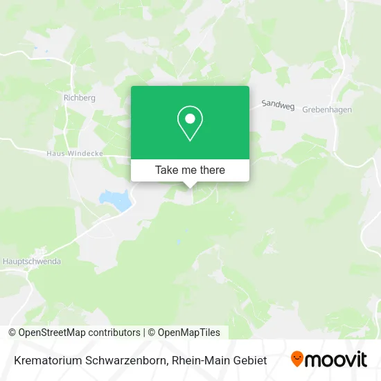 Карта Krematorium Schwarzenborn