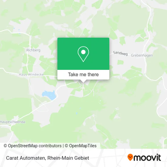 Карта Carat Automaten