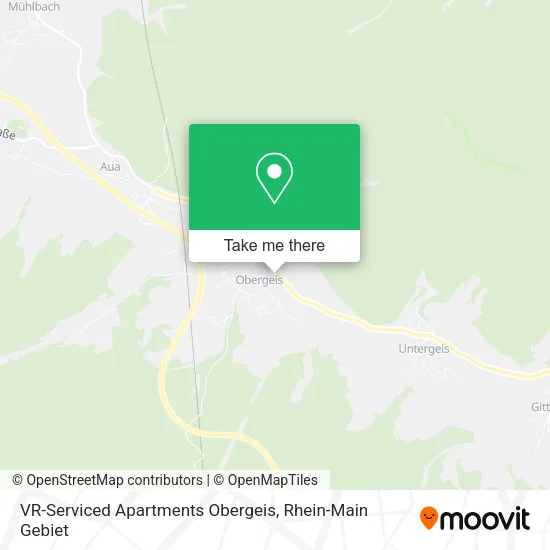 Карта VR-Serviced Apartments Obergeis
