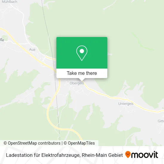 Карта Ladestation für Elektrofahrzeuge