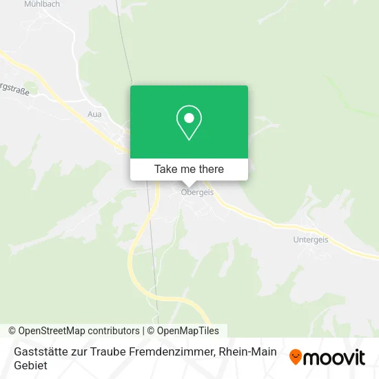 Карта Gaststätte zur Traube Fremdenzimmer