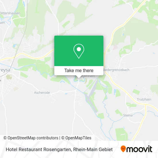 Карта Hotel Restaurant Rosengarten