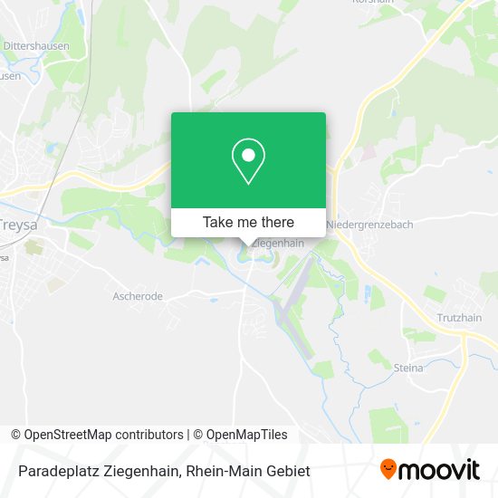Карта Paradeplatz Ziegenhain
