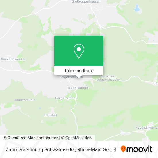 Карта Zimmerer-Innung Schwalm-Eder