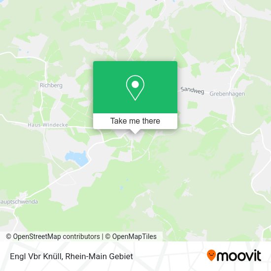 Карта Engl Vbr Knüll