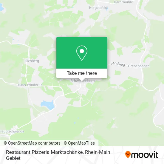 Карта Restaurant Pizzeria Marktschänke