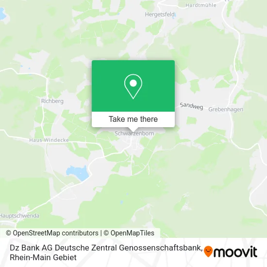 Карта Dz Bank AG Deutsche Zentral Genossenschaftsbank