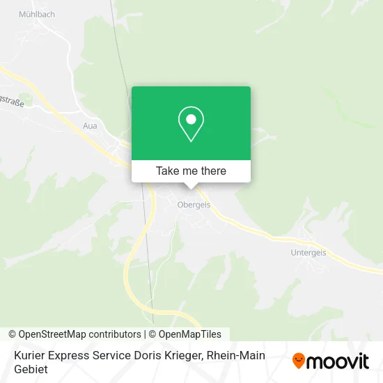 Карта Kurier Express Service Doris Krieger