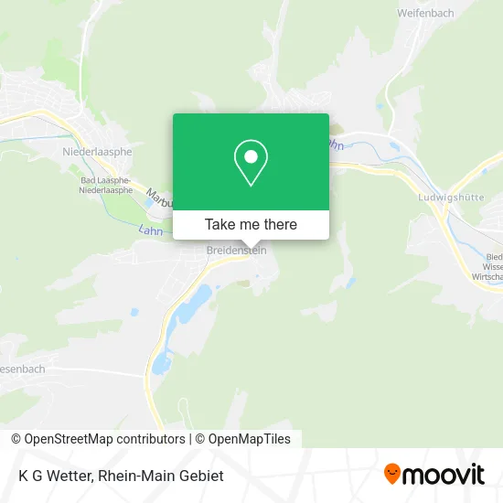 Карта K G Wetter